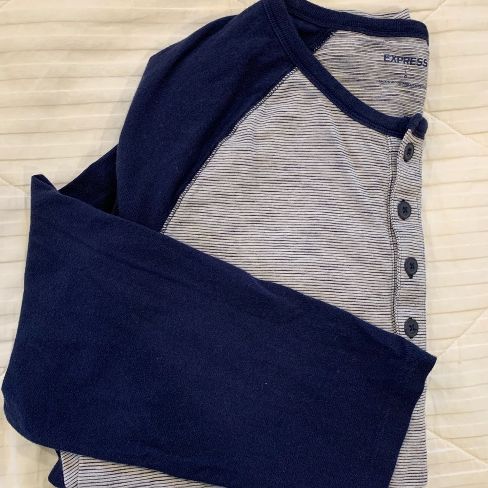 Express 3/4 Sleeve Baseball T-Shirt